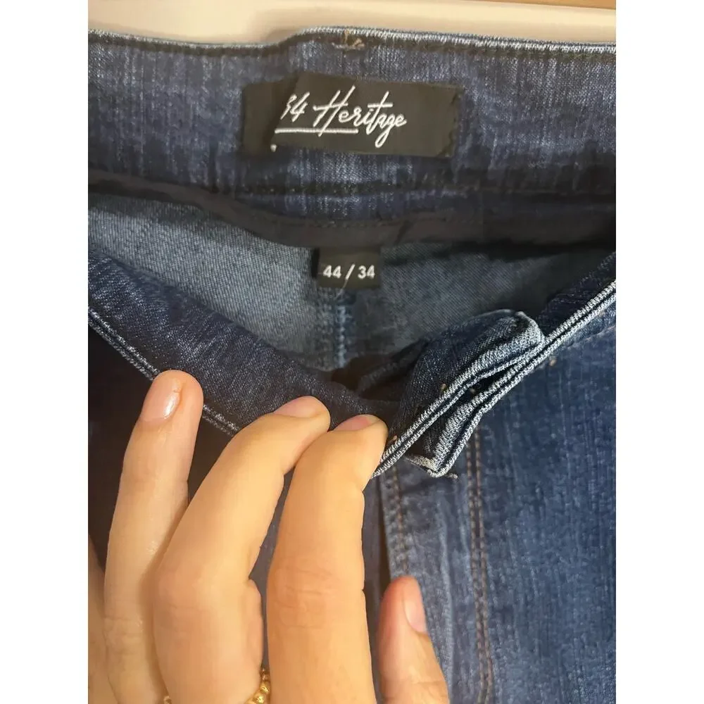 34 Heritage Men’s Charisma Comfort Rise Classic Straight Leg Jeans- Size 44/34